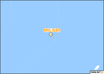 map of Amiligan