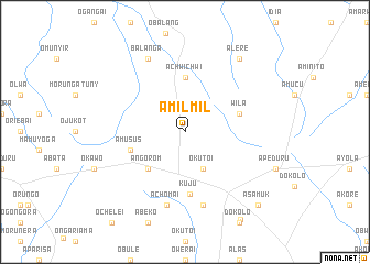 map of Amilmil