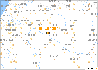 map of Amilongan