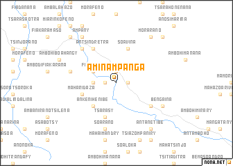 map of Aminampanga