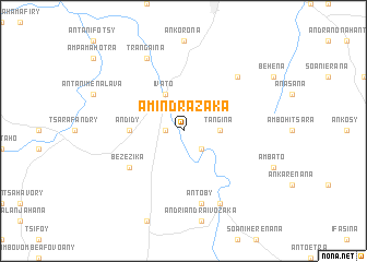 map of Amindrazaka