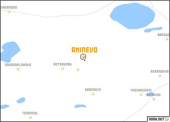 map of Aminevo