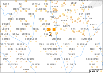 map of Amini