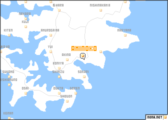 map of Aminoko