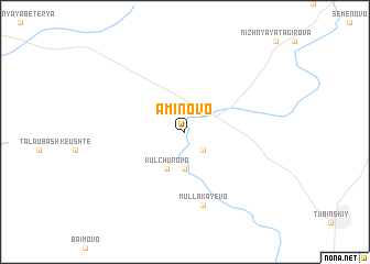 map of Aminovo