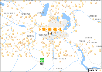 map of Amira Kadal