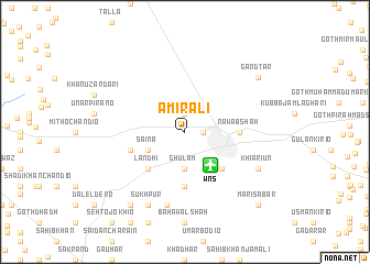 map of Amir Ali