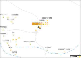 map of Əmiranlar