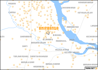 map of Amīr Bānda