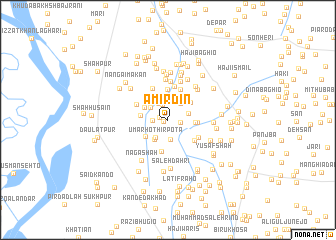 map of Amīr Dīn