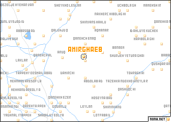 map of Amīr Ghā\