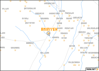 map of Amīrīyeh