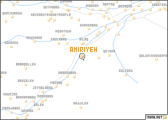 map of Amīrīyeh