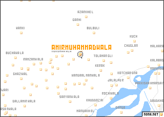 map of Amīr Muhammadwāla