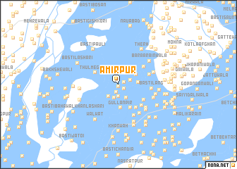 map of Amīrpur