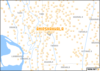 map of Amīr Shāhwāla