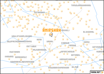 map of Amīr Shāh