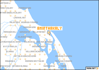 map of Amirthakaly