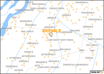 map of Amīrwāla