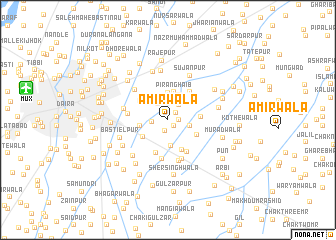 map of Amirwāla