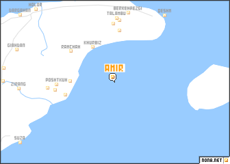 map of Amīr