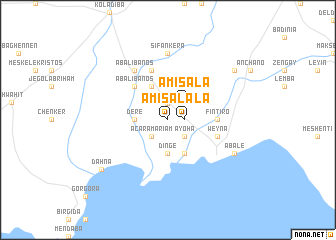 map of Āmīsala