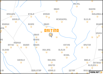 map of Amitina