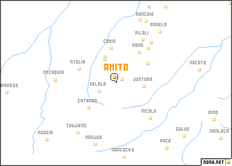 map of Amito