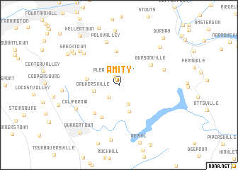 map of Amity
