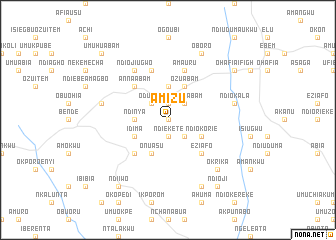 map of Amizu