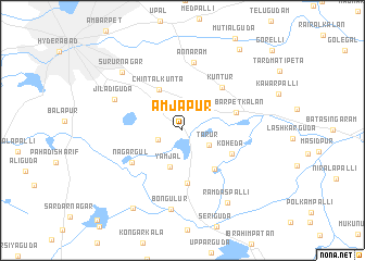 map of Amjapur