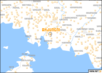 map of Amjung-ni