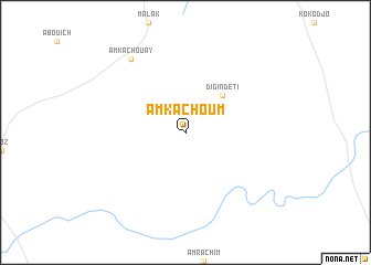 map of Am Kachoum
