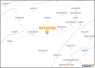 map of Am Karibe