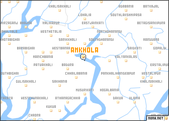 map of Āmkhola