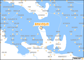 map of Amkindin