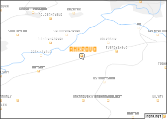 map of Amkrovo