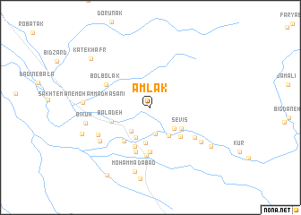 map of Amlāk