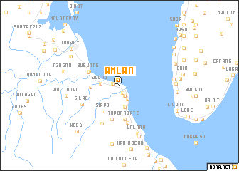 map of Amlan