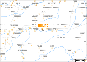 map of Amlao