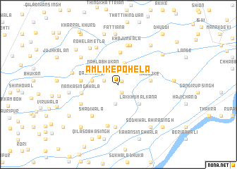 map of Amlike Pohela