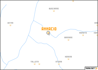 map of Ammacio