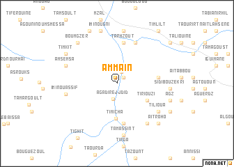 map of Ammaïn