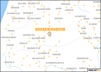 map of Ammar Aïn Hanna