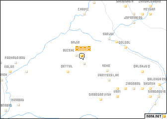 map of Ammā