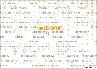 map of Ammelhofen