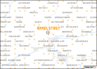 map of Ammelstädt