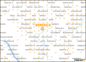 map of Ammerich