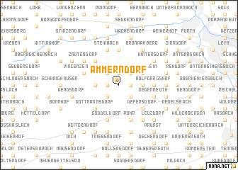 map of Ammerndorf