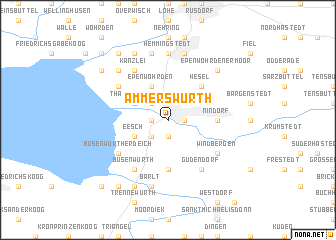 map of Ammerswurth